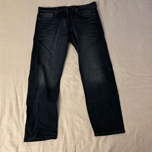 Levi's 505 stretch straight leg jeans 36x29